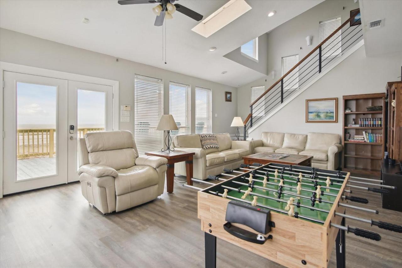 Brannens Beachfront Galveston Bagian luar foto
