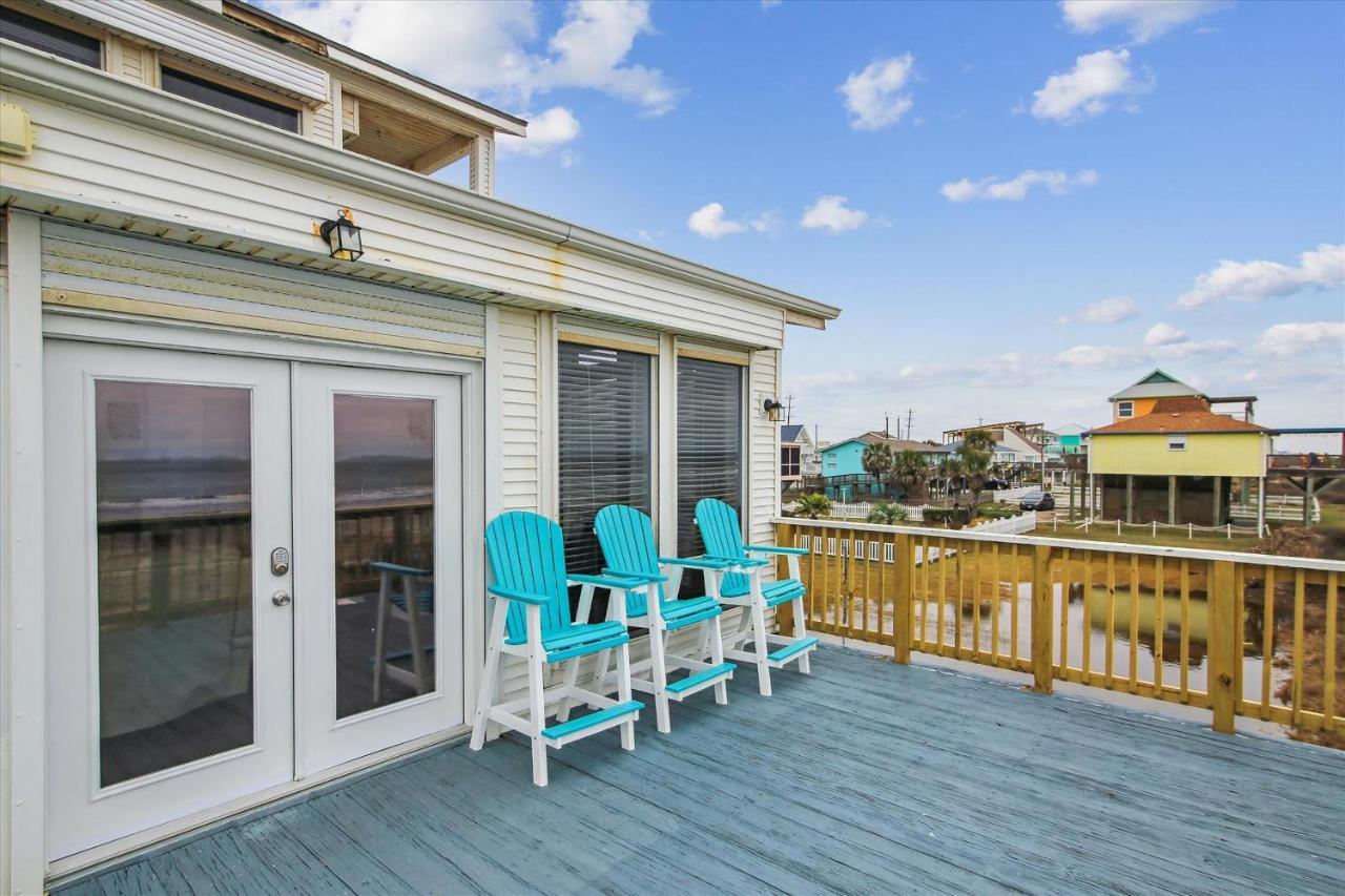 Brannens Beachfront Galveston Bagian luar foto