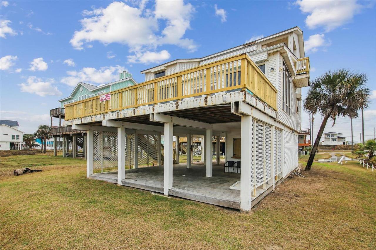 Brannens Beachfront Galveston Bagian luar foto